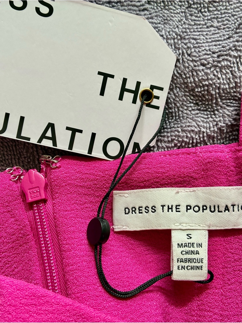 Dress The Population Tati Dress NWT Sz (Small) - Picture 8 of 8